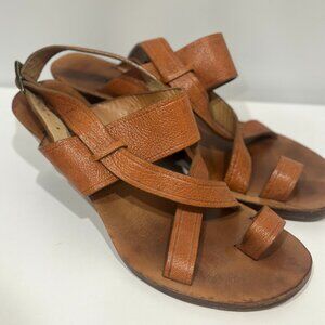 Chloe Vintage Leather Sandals Size 9